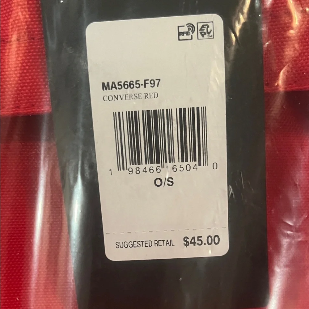 Converse Red Go 2 Unisex Backpack/NWT - Picture 9 of 13